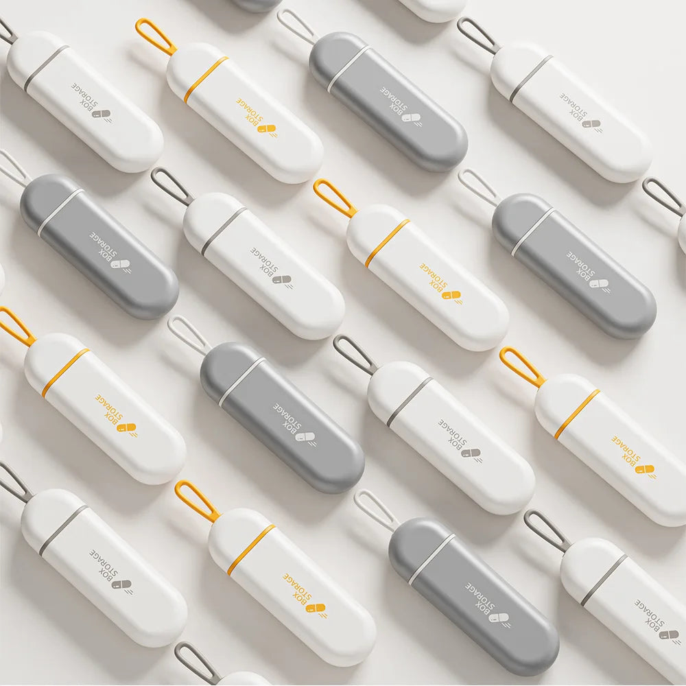 Compact Travel Pill Box