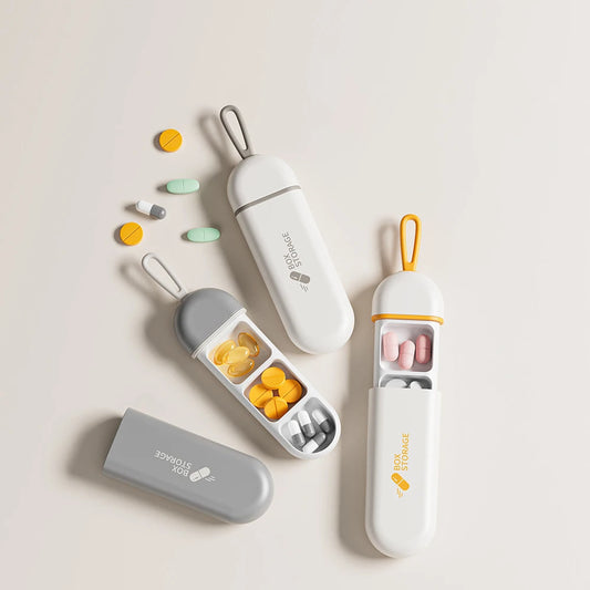 Compact Travel Pill Box