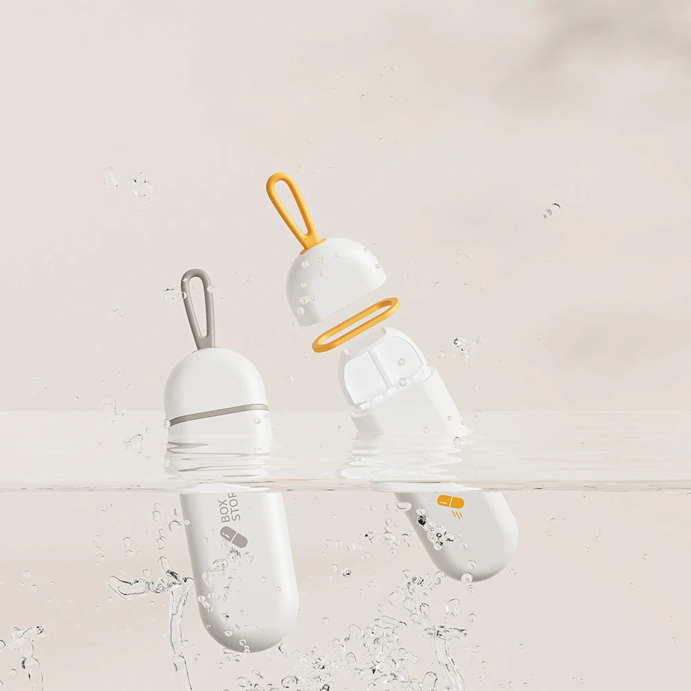 Compact Travel Pill Box